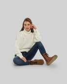 Back view Tan Nubuck Barefoot Boot - Calf Leather Handcrafted | Bespoky