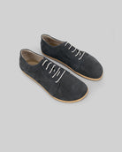Women's Smoked Barefoot Sneaker - Handcrafted Calf Leather Wide Toe Box | Bespoky