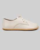 Back view Cream Oxford Shoes - Calf Leather Handcrafted | Bespoky