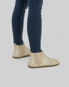 Top view Beige Chelsea Boots - Handcrafted Calf Leather | Bespoky