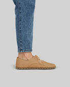 Detail Undyed Oxford Shoes - Handcrafted Calf Leather Turkey | Bespoky
