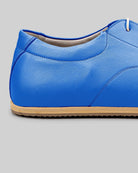 Top view Blue Barefoot Sneaker - Handcrafted Calf Leather | Bespoky