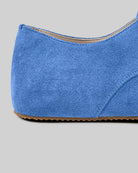 Top view Blue Oxford Shoes - Handcrafted Calf Leather | Bespoky