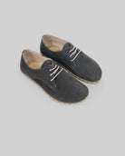 Women's Smoked Oxford Shoes - Handcrafted Calf Leather Wide Toe Box | Bespoky