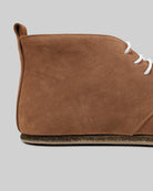 Detail Tan Nubuck Ankle Boots - Handcrafted Calf Leather Turkey | Bespoky