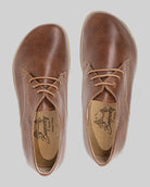 Top view Brown Oxford Shoes - Handcrafted Calf Leather | Bespoky