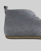 Top view Grey Suede Ankle Boots - Handcrafted Calf Leather | Bespoky
