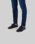 Back view Black Oxford Shoes - Calf Leather Handcrafted | Bespoky