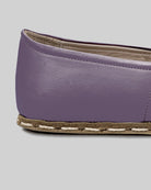 Top view Purple Barefoot Yemeni - Handcrafted Calf Leather | Bespoky