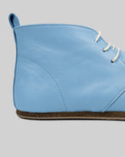 Detail Baby Blue Ankle Boots - Handcrafted Calf Leather Turkey | Bespoky