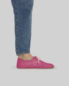 Back view Fuchsia Oxford Shoes - Calf Leather Handcrafted | Bespoky