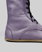 Top view Purple Barefoot Boot - Handcrafted Calf Leather | Bespoky