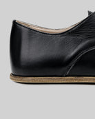 Top view Black Oxford Shoes - Handcrafted Calf Leather | Bespoky