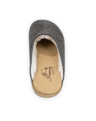 Top view Smoked Shearling Slippers - Handcrafted Calf Leather | Bespoky