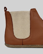 Top view Dark Brown Chelsea Boots - Handcrafted Calf Leather | Bespoky