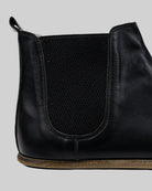 Detail Black Chelsea Boots - Handcrafted Calf Leather Turkey | Bespoky