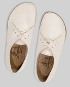 Top view Cream Oxford Shoes - Handcrafted Calf Leather | Bespoky