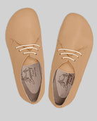 Back view Undyed Oxford Shoes - Calf Leather Handcrafted | Bespoky