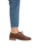Top view Brown Pointed Toe Oxford - Handcrafted Calf Leather | Bespoky