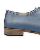 Top view Jean Blue Pointed Toe Oxford - Handcrafted Calf Leather | Bespoky
