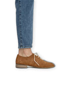Detail Leather Pointed Toe Oxford - Handcrafted Calf Leather Turkey | Bespoky