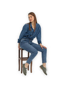 Back view Leather Pointed Toe Oxford - Calf Leather Handcrafted | Bespoky