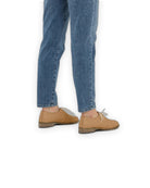 Side view Undyed Pointed Toe Oxford - Calf Leather Zero Drop | Bespoky