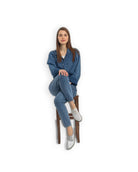 Close-up calf leather - White Pointed Toe Oxford Detail | Bespoky