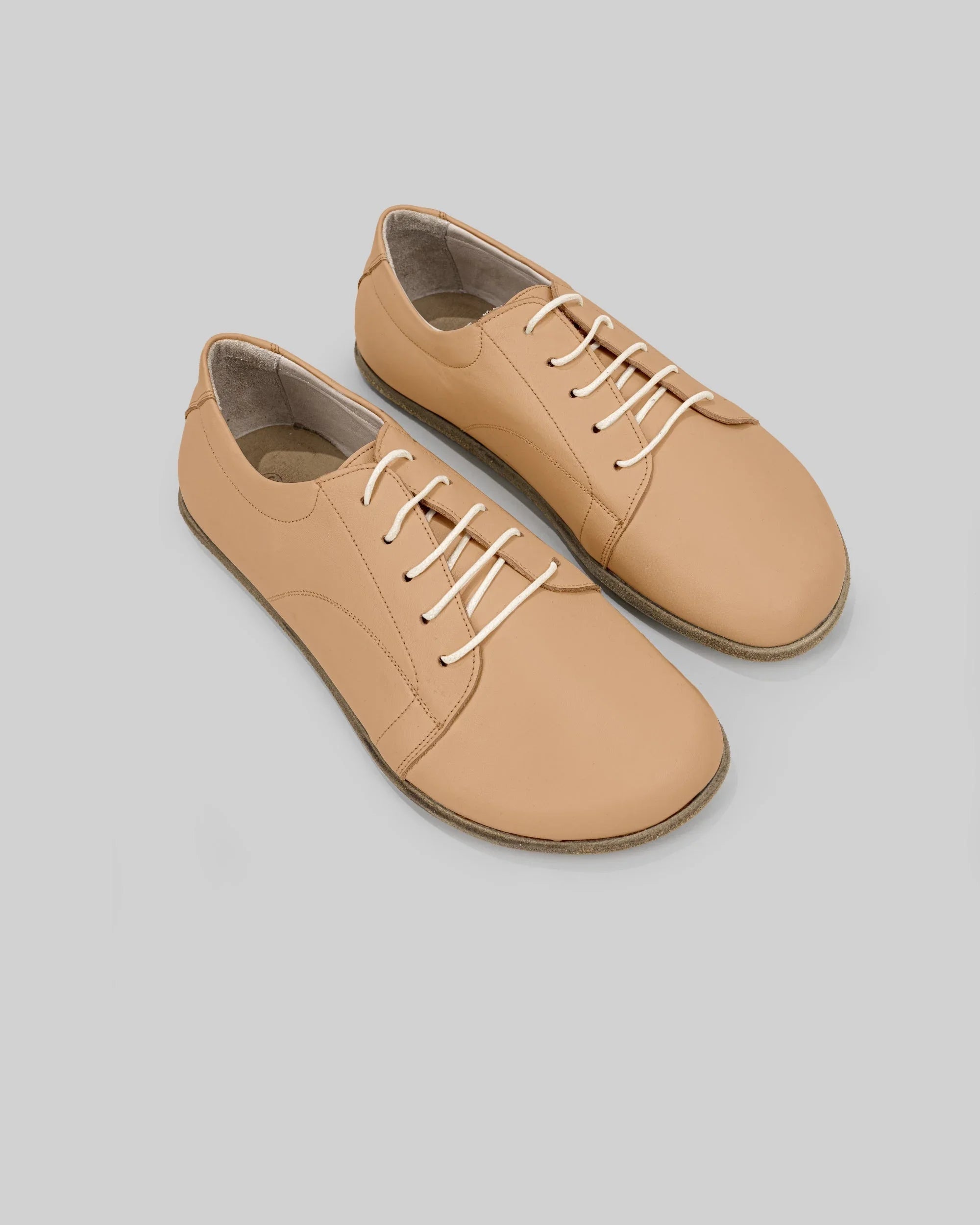 Women's Undyed Barefoot Sneaker - Handcrafted Calf Leather Wide Toe Box | Bespoky