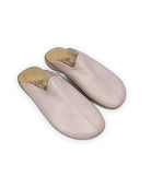 Men's Pink Slippers - Handcrafted Calf Leather Wide Toe Box | Bespoky