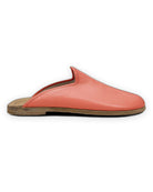 Close-up calf leather - Pomegranate Slippers Detail | Bespoky