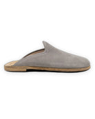 Side view Smoked Nubuck Slippers - Calf Leather Zero Drop | Bespoky