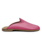 Side view Fuchsia Slippers - Calf Leather Zero Drop | Bespoky