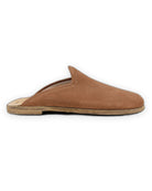 Side view Tan Slippers - Calf Leather Zero Drop | Bespoky