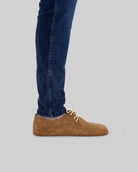 Back view Tan Oxford Shoes - Calf Leather Handcrafted | Bespoky