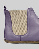Top view Purple Chelsea Boots - Handcrafted Calf Leather | Bespoky