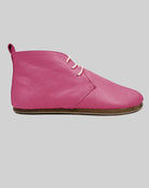 Top view Fuchsia Ankle Boots - Handcrafted Calf Leather | Bespoky