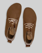 Top view Tan Ankle Boots - Handcrafted Calf Leather | Bespoky