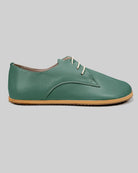 Back view Green Oxford Shoes - Calf Leather Handcrafted | Bespoky