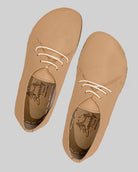 Back view Undyed Oxford Shoes - Calf Leather Handcrafted | Bespoky