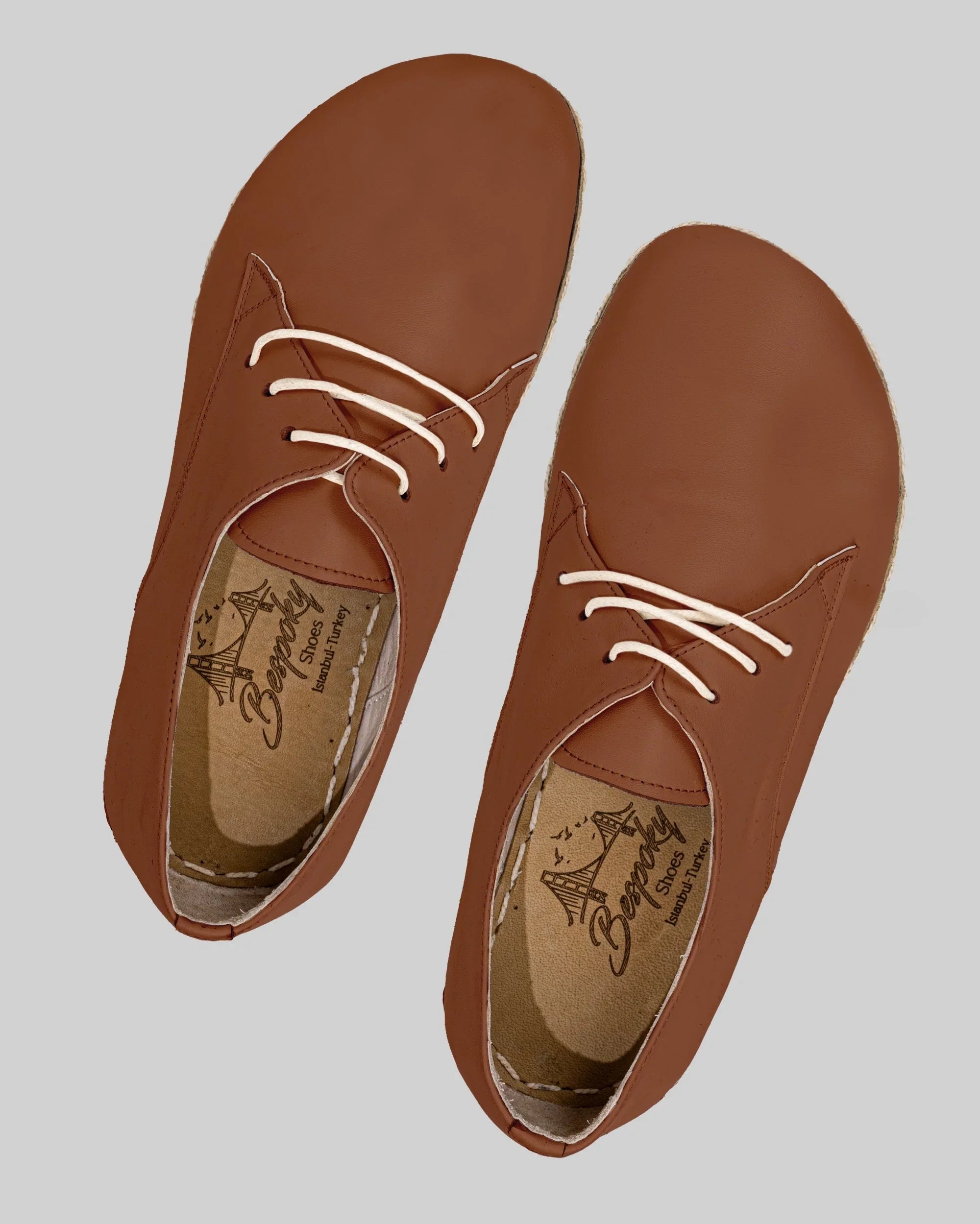 Barefoot Oxford Shoes Women Dark Brown | Calf Leather Wide