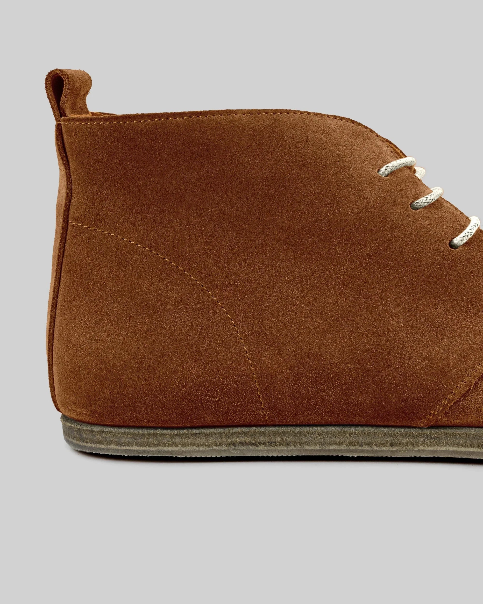 Top view Suede Ankle Boots - Handcrafted Calf Leather | Bespoky