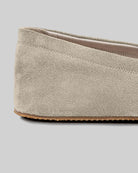 Side view Cream Barefoot Shoes - Calf Leather Zero Drop | Bespoky