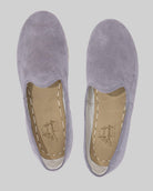 Side view Grey Yemeni Shoes - Calf Leather Zero Drop | Bespoky