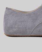 Top view Grey Oxford Shoes - Handcrafted Calf Leather | Bespoky
