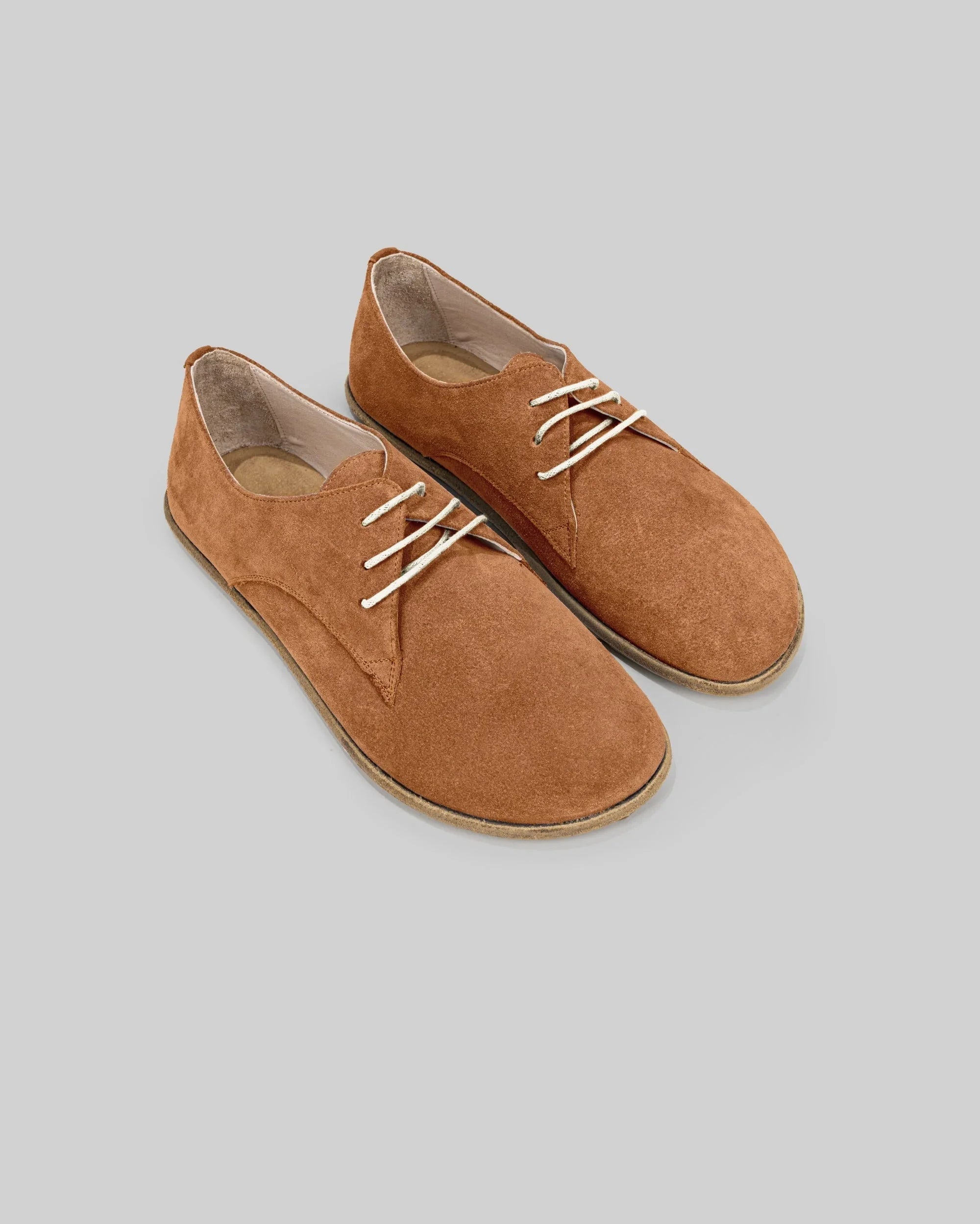 Women's Leather Oxford Shoes - Handcrafted Calf Leather Wide Toe Box | Bespoky