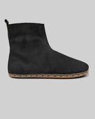 Side view Black Chelsea Boots - Calf Leather Zero Drop | Bespoky