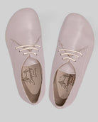 Side view Pink Oxford Shoes - Calf Leather Zero Drop | Bespoky