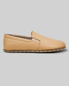 Detail Melon Yellow Barefoot Shoes - Handcrafted Calf Leather Turkey | Bespoky
