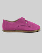 Side view Pink Oxford Shoes - Calf Leather Zero Drop | Bespoky